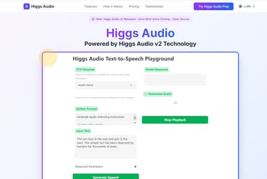 Higgs Audio logo