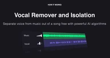 Vocal Remover and Isolation AI logo