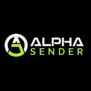Alpha Sender logo