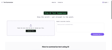 AI Text Summarizer logo