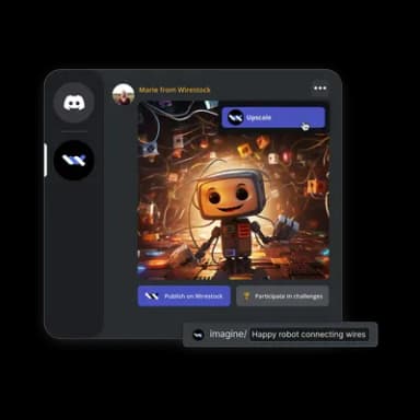 Wirestock Discord Bot logo