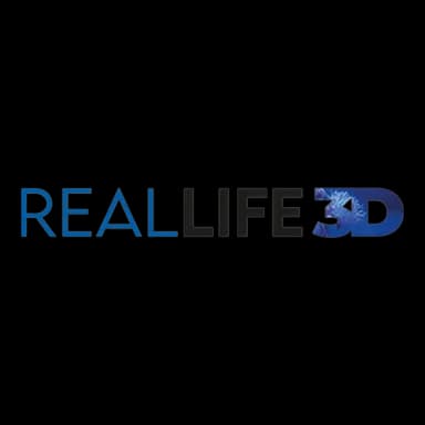 Real Life 3D logo