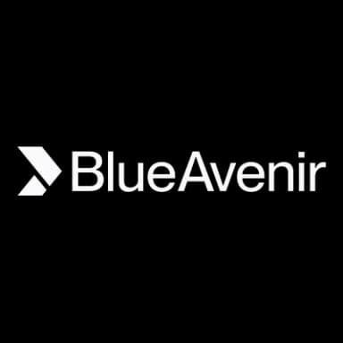 Blue Avenir logo