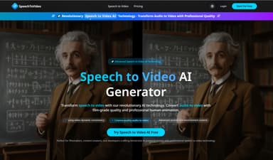 Speech to Video logo